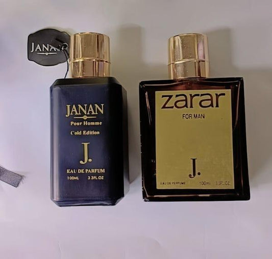 Long Lasting Fragrance Unisex Perfume - 2 Pcs Woody Scent