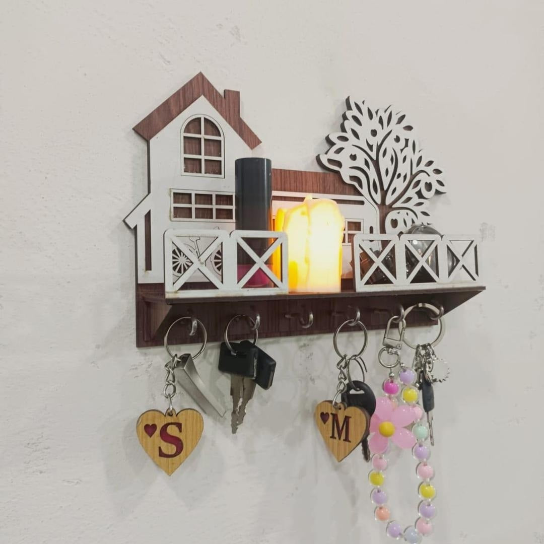 Tree Design key And Mobile Holder