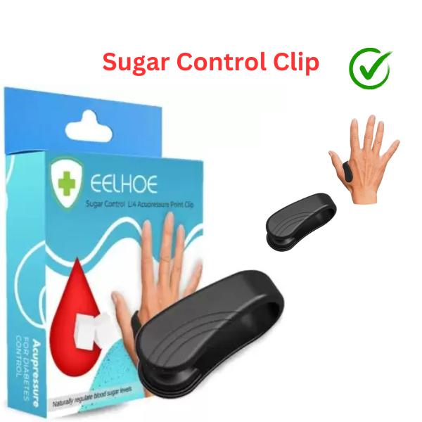 1 Pc Sugar Control L14 Acupressure Point Clip - Durable, User-Friendly Design for Wellness